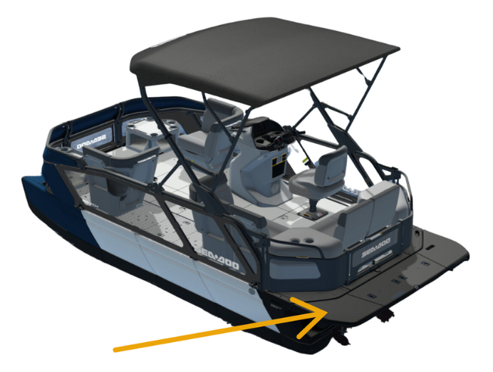 Platform - Switch Pontoon with Cooler Location (2024)